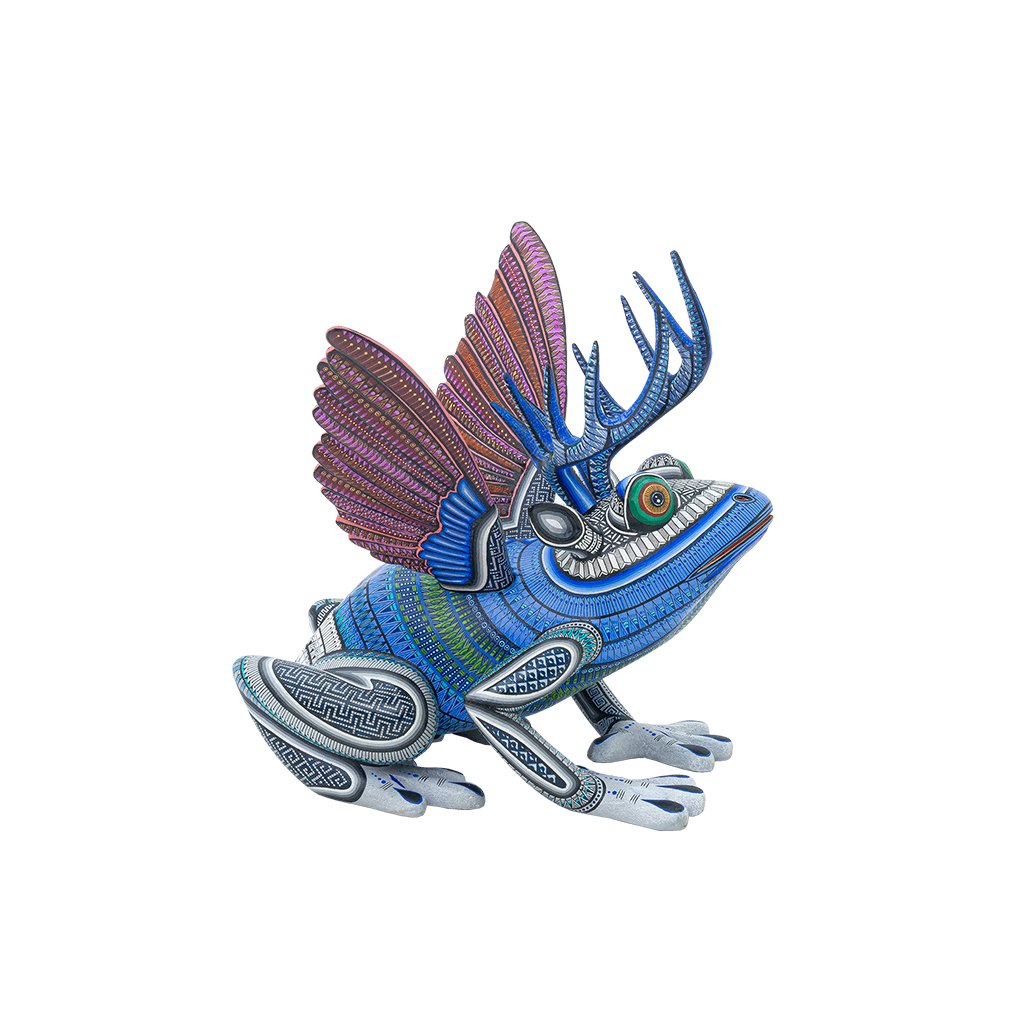 FUSIÓN #18 RANA-VENADO- COLIBRÍ